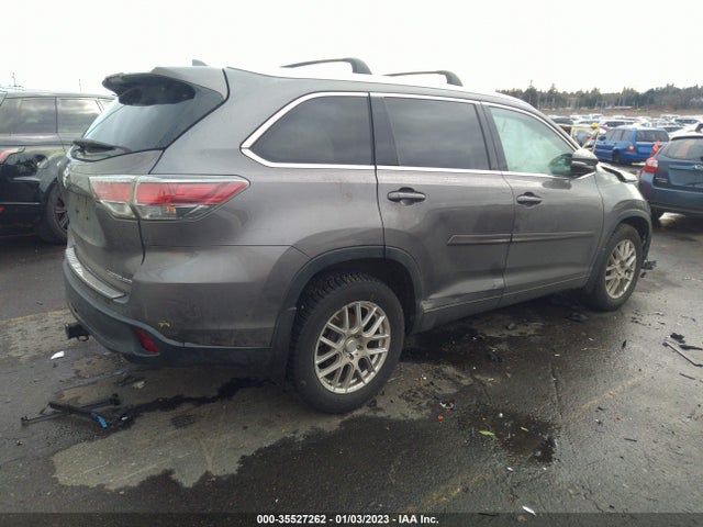2014 TOYOTA HIGHLANDER LIMITED VIN: 5TDDKRFH7ES030243