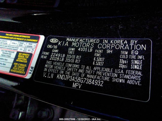 KNDJP3A58G7384932 KIA SOUL +