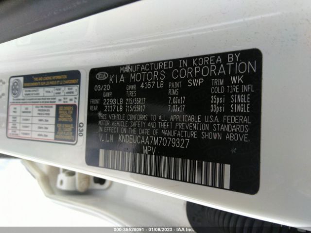 KNDEUCAA7M7079327 KIA SELTOS S