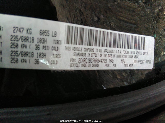 Chrysler Pacifica Touring Plus 2017 2C4RC1BG7HR844729 Image 9