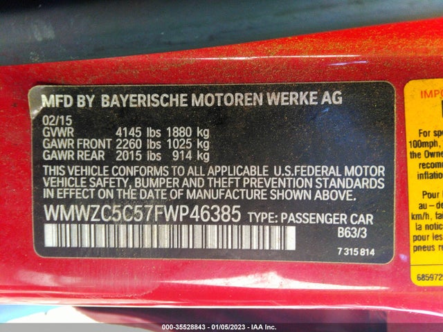 Mini COOPER COUNTRYMAN 2015 WMWZC5C57FWP46385 Image 11