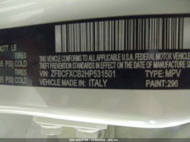 ZFBCFXCB2HP531501 Fiat 500X