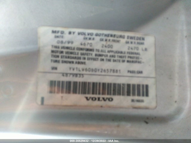 Volvo V70 2000 YV1LV60D0Y2657881 Image 10