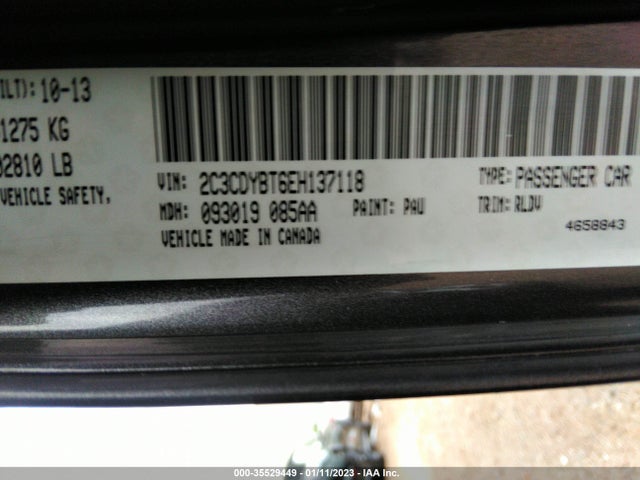 Dodge Challenger R/t Plus 2014 2C3CDYBT6EH137118 Image 9