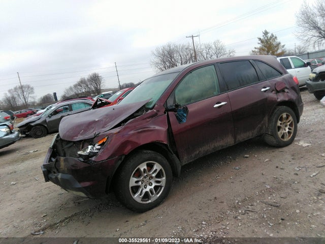Acura Mdx Tech Pkg 2007 2HNYD28357H517201 Image 2