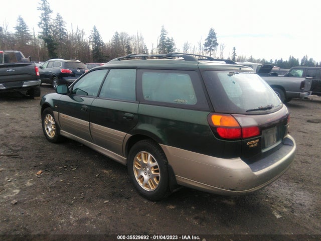 2002 SUBARU LEGACY WAGON OUTBACK H6 VDC VIN: 4S3BH896127653132