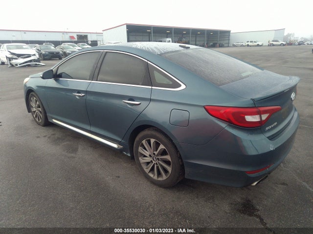 2015 HYUNDAI SONATA 2.4L SPORT VIN: 5NPE34AFXFH110217