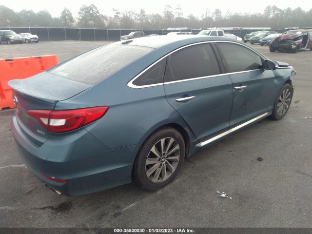 2015 HYUNDAI SONATA 2.4L SPORT VIN: 5NPE34AFXFH110217