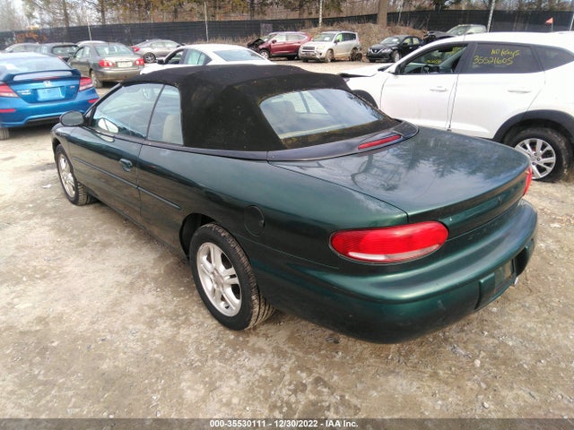 1997 CHRYSLER SEBRING JXI VIN: 3C3EL55H4VT629266