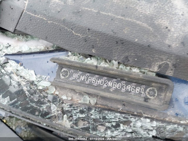 Honda Passport Awd Elite 2021 5FNYF8H02MB039684 Image 9
