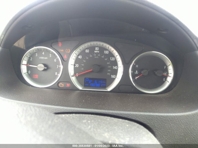 2009 HYUNDAI SONATA GLS VIN: 5NPET46C59H457909