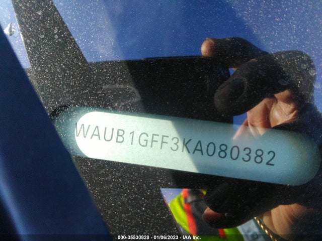2019 Audi S3, VIN: WAUB1GFF3KA080382