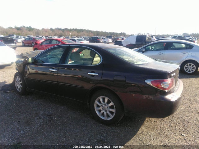 2004 LEXUS ES 330 VIN: JTHBA30G345043842