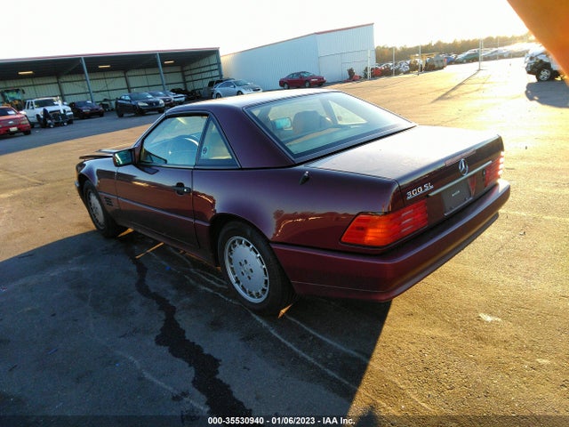 1991 MERCEDES-BENZ 300 SL VIN: WDBFA61E7MF027489