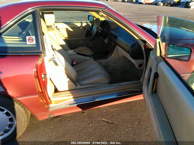 1991 MERCEDES-BENZ 300 SL VIN: WDBFA61E7MF027489