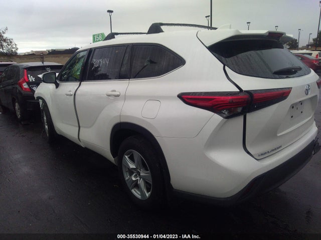 2021 TOYOTA HIGHLANDER VIN: 5TDCZRAH7MS076037
