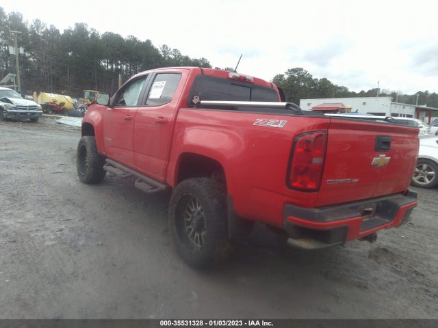 2017 Chevrolet Colorado, VIN: 1GCGTDENXH1191062
