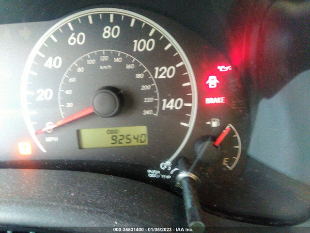 2011 TOYOTA COROLLA L/LE/S VIN: JTDBU4EE0B9164887