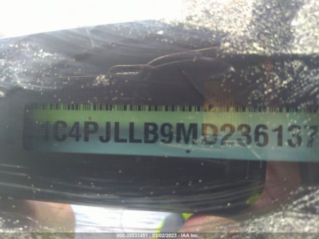1C4PJLLB9MD236137 Jeep Cherokee Altitude