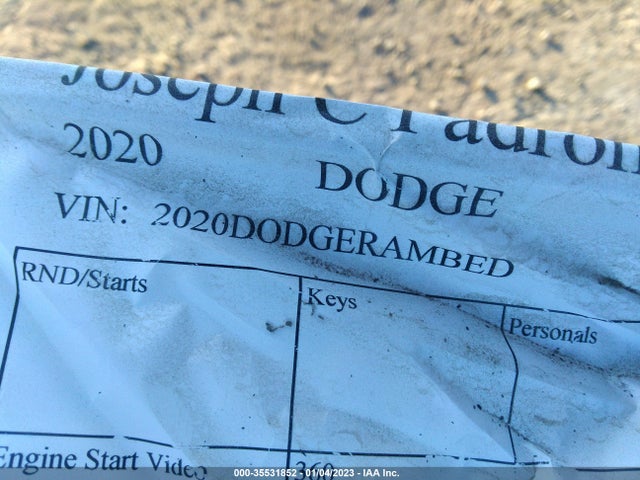 Dodge RAM 3500 2020 2020DODGERAMBED Image 9