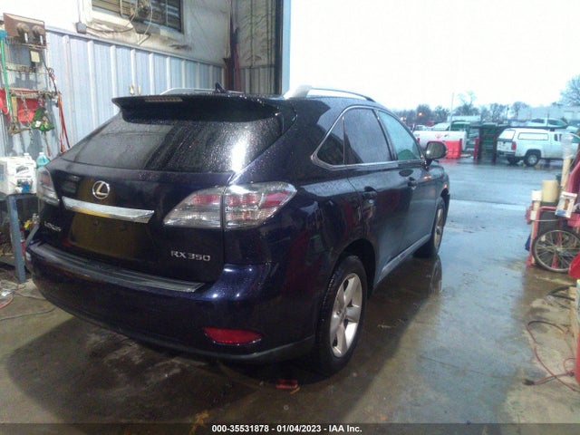 2010 LEXUS RX 350 VIN: 2T2BK1BA8AC037797