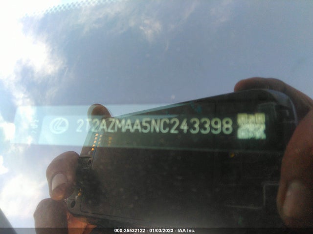 2T2AZMAA5NC243398 Lexus Rx Rx 350