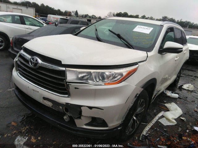2016 Toyota Highlander, VIN: 5TDJKRFH2GS341326
