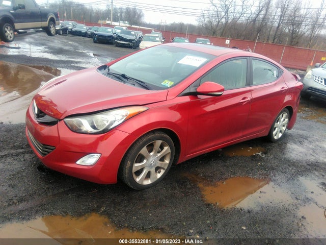 2012 HYUNDAI ELANTRA LIMITED PZEV VIN: KMHDH4AE1CU307259