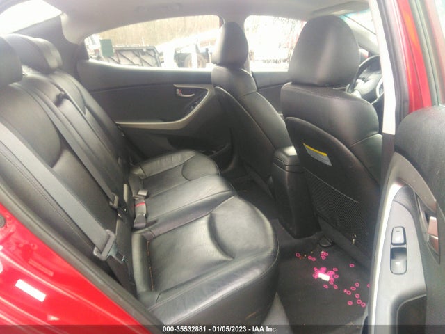 2012 HYUNDAI ELANTRA LIMITED PZEV VIN: KMHDH4AE1CU307259