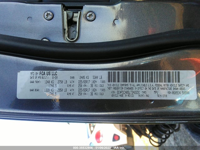 Dodge Journey Se Value 2020 3C4PDCAB5LT242231 Image 9