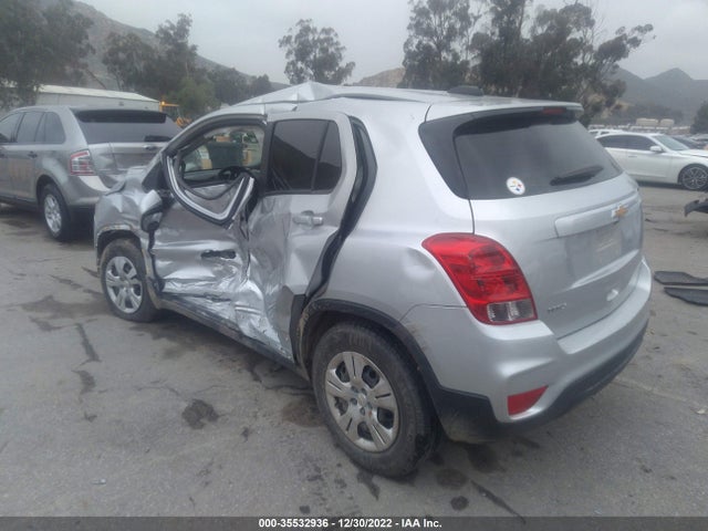 Chevrolet TRAX LS 2018 KL7CJKSB1JB721676 Image 3