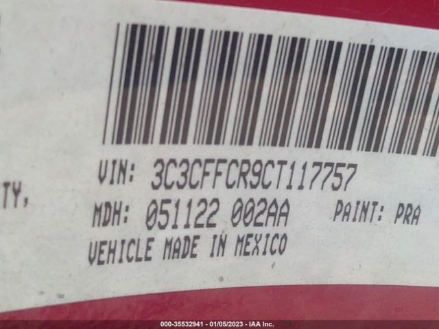 3C3CFFCR9CT117757 Fiat 500