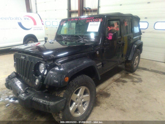2016 Jeep Wrangler, VIN: 1C4BJWDG6GL345400