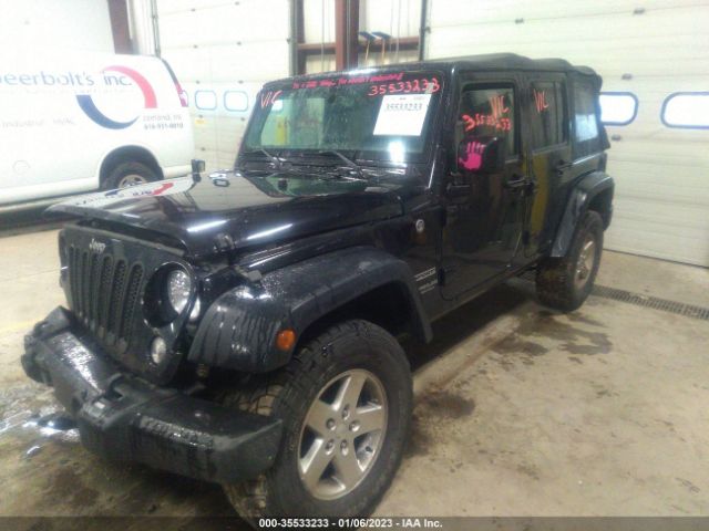 1C4BJWDG6GL345400 Jeep Wrangler Unlimited Sport