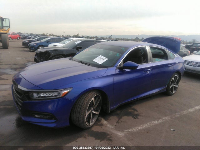 2018 HONDA ACCORD SEDAN SPORT 1.5T VIN: 1HGCV1F30JA061772
