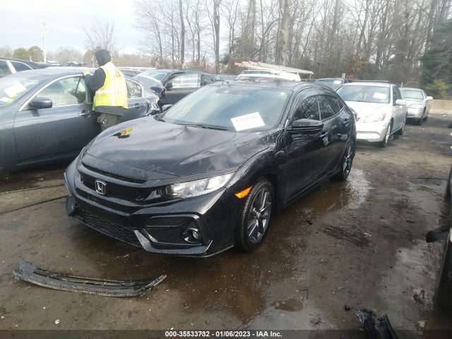 2020 HONDA CIVIC HATCHBACK EX VIN: SHHFK7H62LU224655