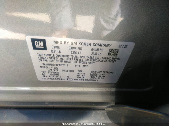 2023 Buick Encore, VIN: KL4MMDS24PB022118