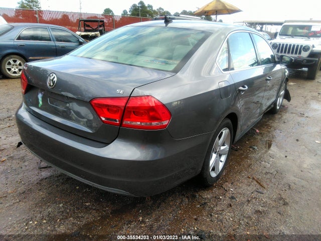 1VWBH7A31CC054555 Volkswagen Passat Se W/sunroof
