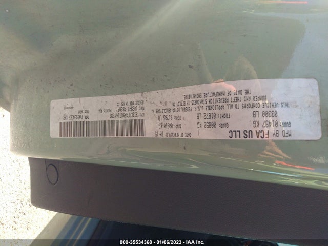 3C3CFFAR9GT144899 Fiat 500 POP