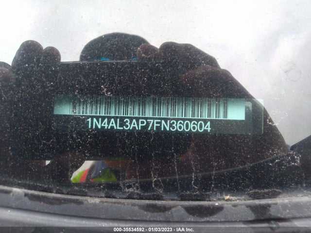 2015 NISSAN ALTIMA 2.5 VIN: 1N4AL3AP7FN360604