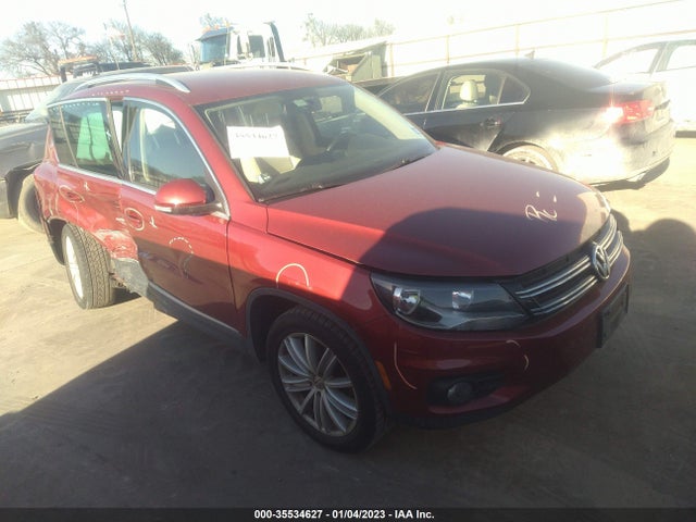 2014 VOLKSWAGEN TIGUAN SE VIN: WVGAV3AX9EW049927