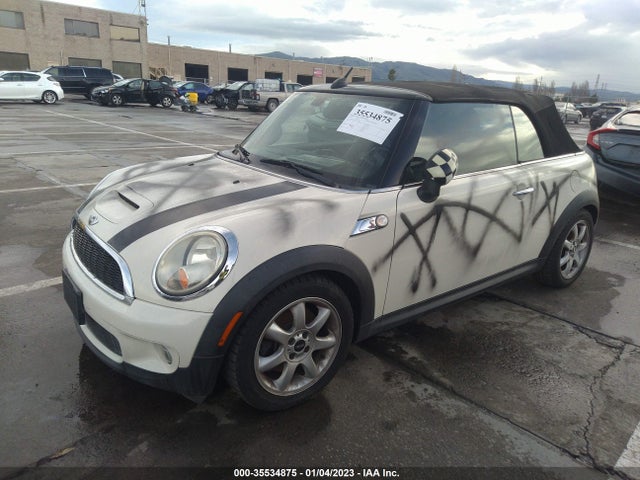 2010 MINI COOPER CONVERTIBLE S VIN: WMWMS3C56ATY09035