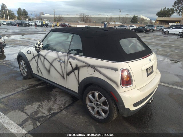 2010 MINI COOPER CONVERTIBLE S VIN: WMWMS3C56ATY09035