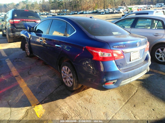 2017 NISSAN SENTRA SV VIN: 3N1AB7AP9HY357135