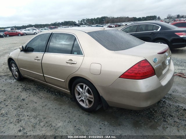 2007 HONDA ACCORD SDN EX-L VIN: 1HGCM56877A179266
