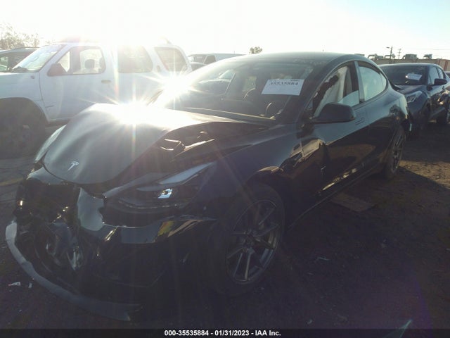 Tesla Model 3 Long Range 2022 5YJ3E1EBXNF297401 Image 2