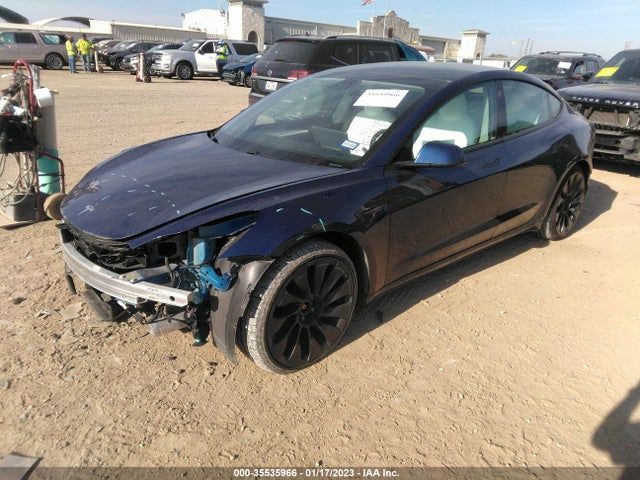 Tesla Model 3 Performance 2021 5YJ3E1EC5MF082533 Image 2