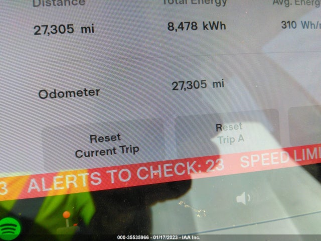 Tesla Model 3 Performance 2021 5YJ3E1EC5MF082533 Image 9