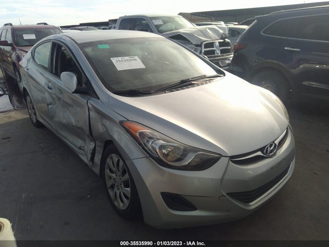 2012 HYUNDAI ELANTRA GLS VIN: 5NPDH4AE6CH148656