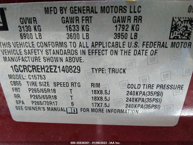 Chevrolet Silverado 1500 Lt 2014 1GCRCREH2EZ140829 Image 9